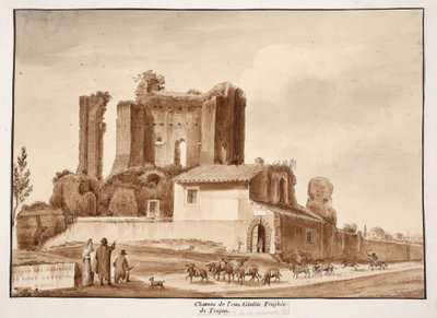 Water Tower of the Acqua Julia, 1833 by Agostino Tofanelli